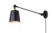 Kinkiet regulowany czarny metalowy LOFT z kablem
