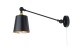 Kinkiet regulowany czarny metalowy LOFT łańcuszek