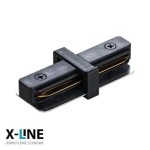 Złączka typu "I" do szyny czarna x-line