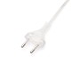 Przewód kabel z wtyczką PCV 4m transparentny przezroczysty