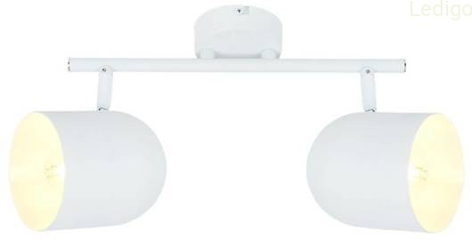 Lampa sufitowa listwa biały 2xE14 AZURO