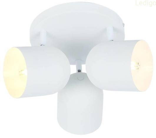 Lampa sufitowa plafon biały 3xE27 AZURO