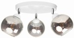 Lampa sufitowa plafon potrójna kulka Venus Grafit