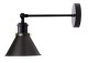 Kinkiet regulowany metalowy Edison Matt Black
