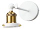 Kinkiet regulowany metalowy (stelaż) White