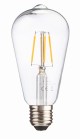 Żarówka LED E27 4W ST64 FILAMENT CLEAR