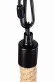Lampa wisząca pojedyncza juta loft