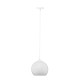 Lampa wisząca mała kulka Venus mleczna
