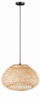 Lampa wisząca BOHO bambusowa plecionka