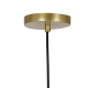 Lampa wisząca ring kulka sufitowa mosiądz 28W 4xG9 Cordel