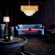 Lampa kryształowa luksusowa żyrandol Luxury WSC013 gold