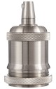 Oprawka dekoracyjna Vintage E27 metalowa satyna