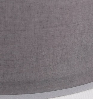 Lampa wisząca okrągła szara 40cm regulowana 3x40W Kioto