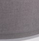 Lampa wisząca okrągła szara 40cm regulowana 3x40W Kioto