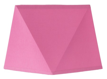 Abażur diament mały różowy