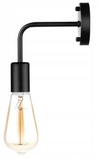 Kinkiet FILO  WST052 czarny gwint E27