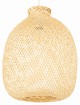 Lampa wisząca biała BOHO bambusowa 30cm BMB04