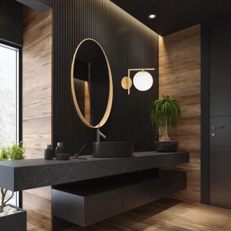 Kinkiet złoty Milano Sun mleczna kula