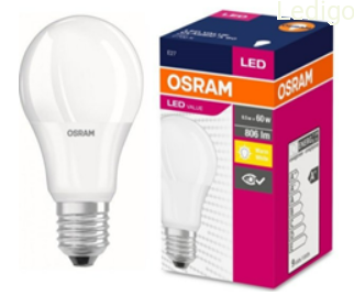 Żarówka LED A60 E27 10W BIAŁY CIEPŁY 3000K