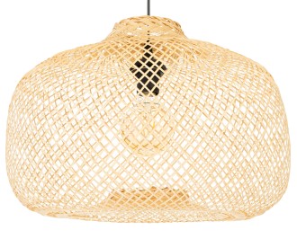 Lampa wisząca BOHO Bali bambusowa duża  50cm TH03