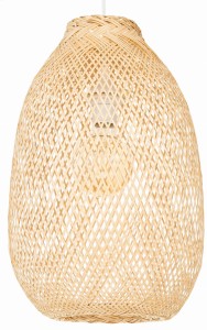 Lampa wisząca BOHO bambusowa podłużna 45cm TH05