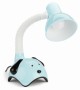 Lampka biurkowa dziecięca piesek regulowana dla unisex niebieska.jpg