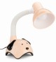 Lampka biurkowa dziecięca piesek regulowana dla unisex morela.jpg