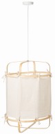 Lampa wisząca BOHO lniana LINEN TH01 45 cm