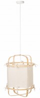 Lampa wisząca BOHO lniana LINEN TH02 35 cm