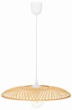 Lampa wisząca boho płaska bambusowa 45cm TH07