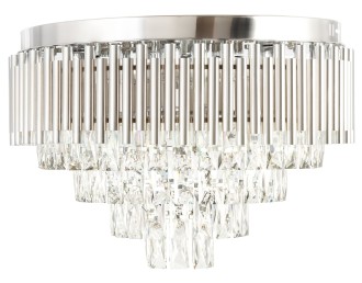 Lampa kryształowa luksusowa żyrandol Luxury WSC014 Chrome duża