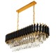 Lampa kryształowa luksusowa żyrandol Luxury WSC025 czarna