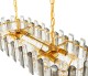 Lampa kryształowa luksusowa żyrandol Luxury WSC023 Gold