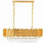 Lampa kryształowa luksusowa żyrandol Luxury WSC019 złota