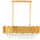Lampa kryształowa luksusowa żyrandol Luxury WSC019 złota