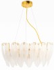 Lampa kryształowa luksusowa żyrandol Luxury WSC021 Gold Leaf