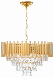 Lampa kryształowa luksusowa żyrandol Luxury gold WSC013 mała