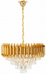 Lampa kryształowa luksusowa żyrandol Luxury Gold WSC024