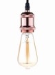 Lampa wisząca oprawa loft Różowe Złoto