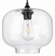 Lampa sufitowa wisząca szklana przezroczysta Cairo 2