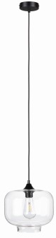 Lampa sufitowa wisząca szklana przezroczysta Cairo 2