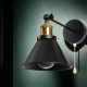 Kinkiet regulowany metalowy Edison łańcuszek ANTIC BRASS