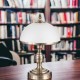 Lampka gabinetowa mosiężna Sofia WSG08A1