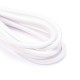 Przewód w oplocie kabel z wtyczką 3m biały