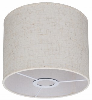 Abażur walec Classic lniany gwint E27