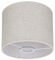 Abażur walec Classic lniany gwint E27