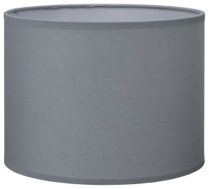 Abażur walec Classic szary gwint E27