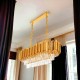 Lampa kryształowa luksusowa żyrandol Luxury WSC019 złota