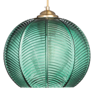 Lampa wisząca sufitowa szklana JOY szmaragdowa