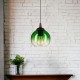 Lampa wisząca mała kulka Venus Zielona